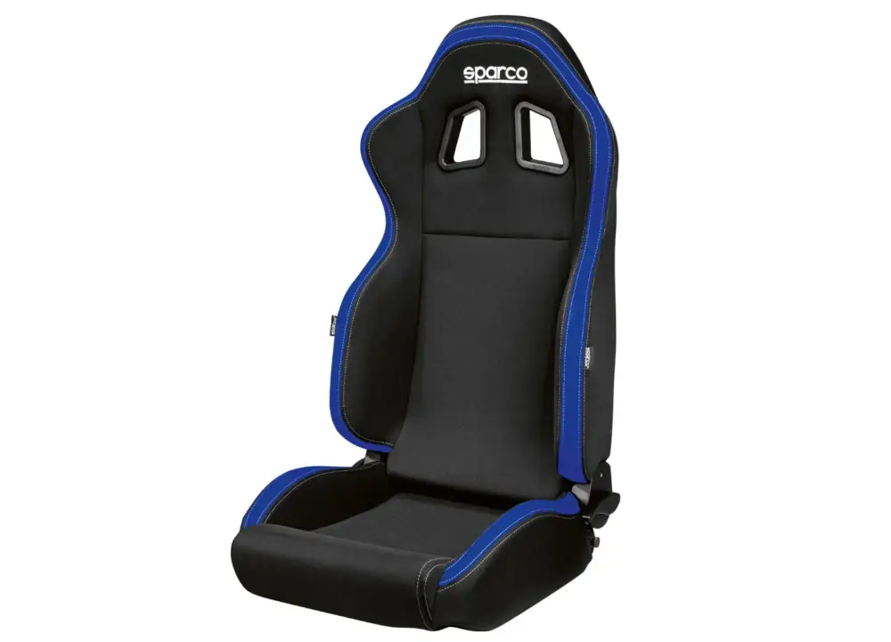 Speciální Cena Sparco R100 sportovní polohovatelné sedadlo, barva černo-modrá