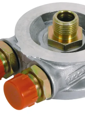Novinka Mocal adaptér pod olejový filtr se závitem 3/4" a dvěma vývody 1/2" BSP