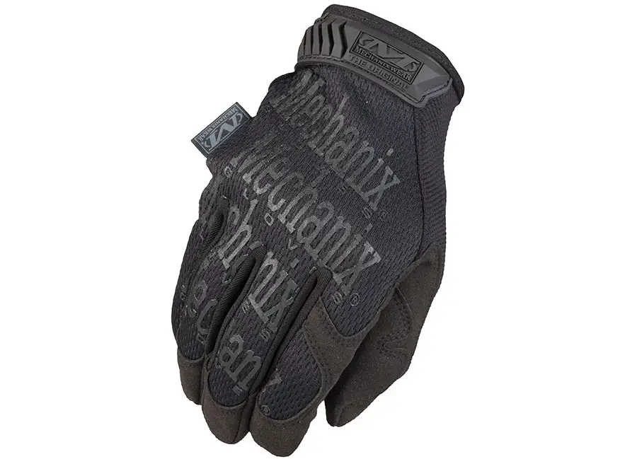 Rukavice Mechanix The Original celočerné, velikost L Sleva