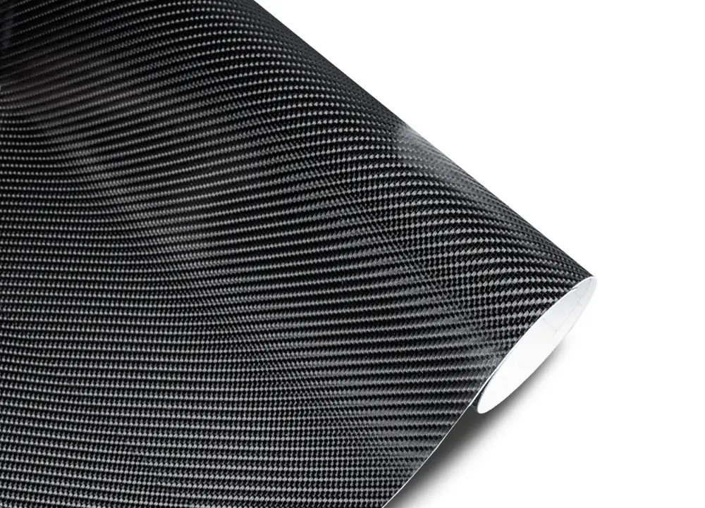 Wrapová fólie s 3D efektem- černý karbon matný v provedení 4D, rozměr 100 x 50 cm Koupit Online