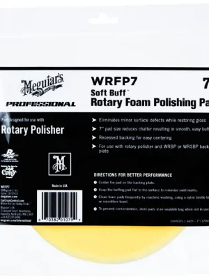 Meguiar's Soft Buff Rotary Foam Polishing Disc 7" / 175 mm - lešticí kotouč pro rotační leštičku (střední), 7palcový Koupit Online