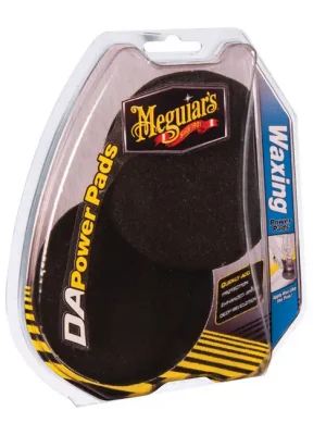 Značkový Meguiar's DA Waxing Power Pads - sada voskovacích kotoučů pro orbitální leštičky a DA Power System, 3" / 75 mm