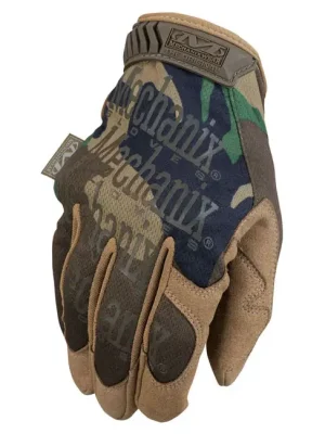 Aktuální Rukavice Mechanix The Original maskáčový vzor, velikost S