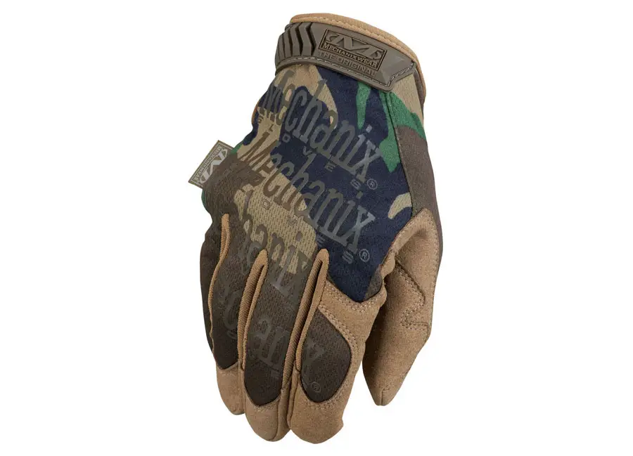 Aktuální Rukavice Mechanix The Original maskáčový vzor, velikost S