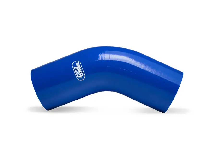Sleva Samco Sport silikonové koleno 45° s vnitřním průměrem 9,5 mm, barva černá