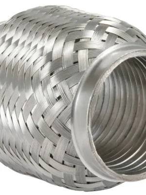 Značkový Powersprint flexibilní dvojitě pletená spojka (vlnovec) typ HDD (s vnitřní spirálou) s vnitřním průměrem 80 mm, délka 150 mm