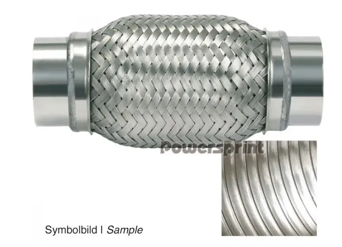 Poslední Šance Powersprint flexibilní spojka s přírubou HDD/B, vnější průměr 76 mm, celková délka 200 mm