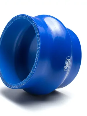 Značkový Samco Sport silikonová spojka s kompenzátorem a vnitřním průměrem 80 mm, barva matná černá (classic)