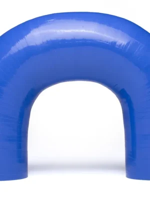 Vysoce Kvalitní Samco Sport silikonové koleno 180° s vnitřním průměrem 38 mm, barva viper červená