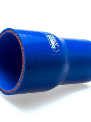 Značkový Samco Sport Xtreme teplotně odolná silikonová rovná redukce s vnitřním průměrem 89 mm > 63 mm, barva červená