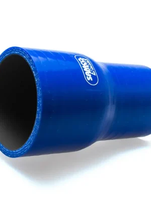 Značkový Samco Sport Fluoro rovná redukce s vnitřním průměrem 35 mm > 28 mm pro vedení oleje a nafty, barva gunmetal šedá