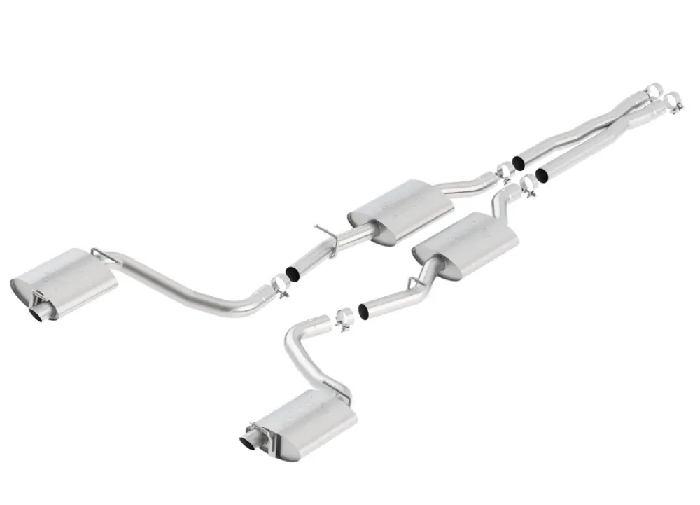 Rychlé Dodání Borla Cat-Back výfukový systém "ATAK" pro Dodge Charger R/T 5,7l bez MDS, s automatickou převodovkou, RWD, 4-dvéř., r.v. 2015-2020