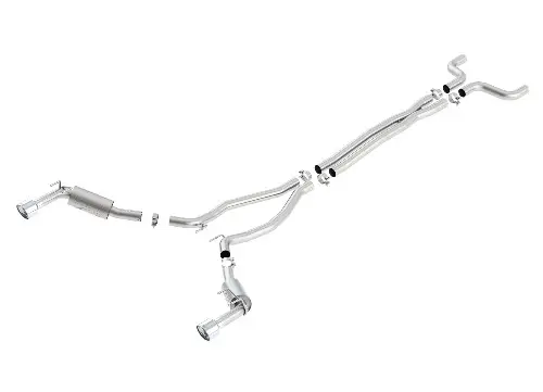 Koupit Online Borla Cat-Back výfukový systém "ATAK" pro Chevrolet Camaro SS 6,2l V8 RWD 2-dvéř., r.v. od 14-15