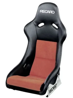 Tovární Cena RECARO Pole Position (ABE) sportovní skořepinové sedadlo, potah černá koženka / červená Dinamica