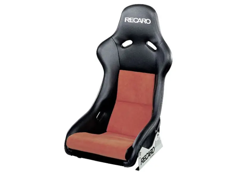 Tovární Cena RECARO Pole Position (ABE) sportovní skořepinové sedadlo, potah černá koženka / červená Dinamica