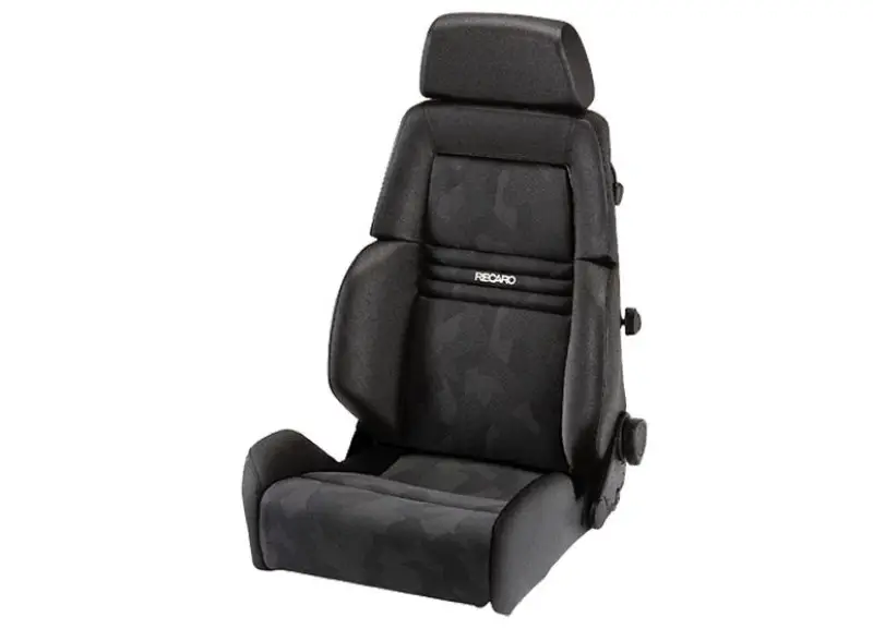 Ergonomické sportovní sedadlo RECARO Expert, sklopné, různé varianty, tvar sedadla Expert M, potahový materiál černá Nardo / černá Artista Top Prodej