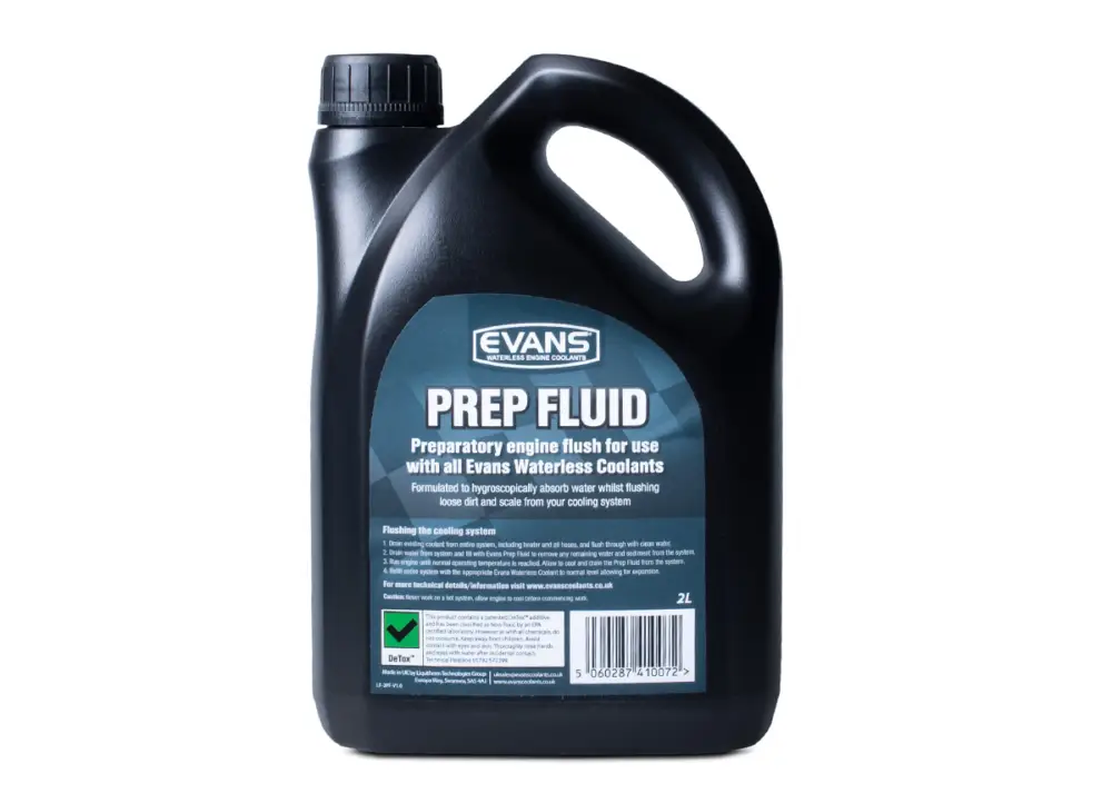 Proplach chladicího systému Evans Prep Fluid 2l Tovární Cena