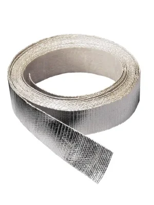 Výprodej Thermo-tec samolepicí páska s hliníkovou vrstvou pro ochranu kabelů, trubek a hadic, rozměr 38 mm x 4,5 m