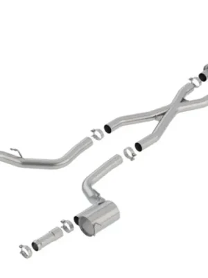 Borla Cat-Back výfukový systém "ATAK" pro Jeep Grand Cherokee Trackhawk 6,2l s automatickou převodovkou, AWD, 4-dvéř. r.v. 2018-2020 Autentický