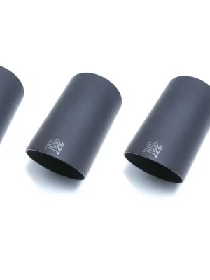 Armytrix 4x matně černá koncovka výfuku (4X89mm) pro Audi A4 B8 1.8 TFSI Sedan/Avant (2008-2015) Značkový