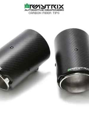 Sezónní Sleva Armytrix dvojitá karbonová koncovka výfuku (2x89mm) pro Volkswagen Golf 7 GTI 2.0 Turbo (2013-)