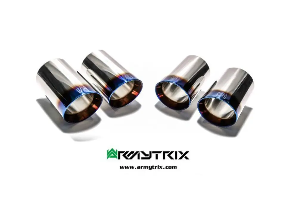 Armytrix 4x opálená koncovka výfuku (4X101mm) pro Volkswagen Golf 7.5 R 2.0 Turbo (2016- ) Pouze Dnes