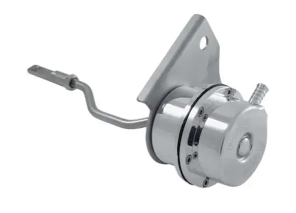 Výprodej Forge Motorsport nastavitelný interní wastegate actuator s ohnutou tyčkou pro Nissan S14, provedení Pístové, pružina fialová 13 psi