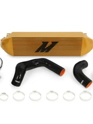 Aktuální Mishimoto závodní intercooler kit pro Ford Focus ST (2012-), barevná varianta černá, barva trubky černá