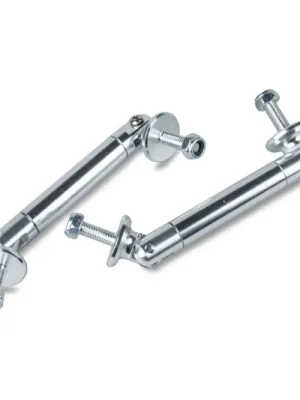 Univerzální vzpěry pro stabilizaci spoilerů a difuzorů, barva stříbrná, délka S (9 cm) Odeslání Ihned