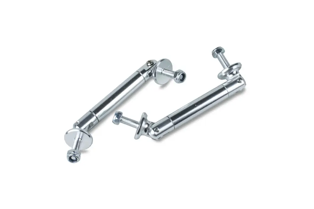 Univerzální vzpěry pro stabilizaci spoilerů a difuzorů, barva stříbrná, délka S (9 cm) Odeslání Ihned
