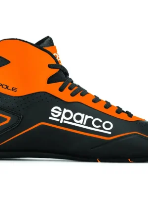Časově Omezené Kartingové boty Sparco K-Pole, barva černo-oranžová, velikost 36
