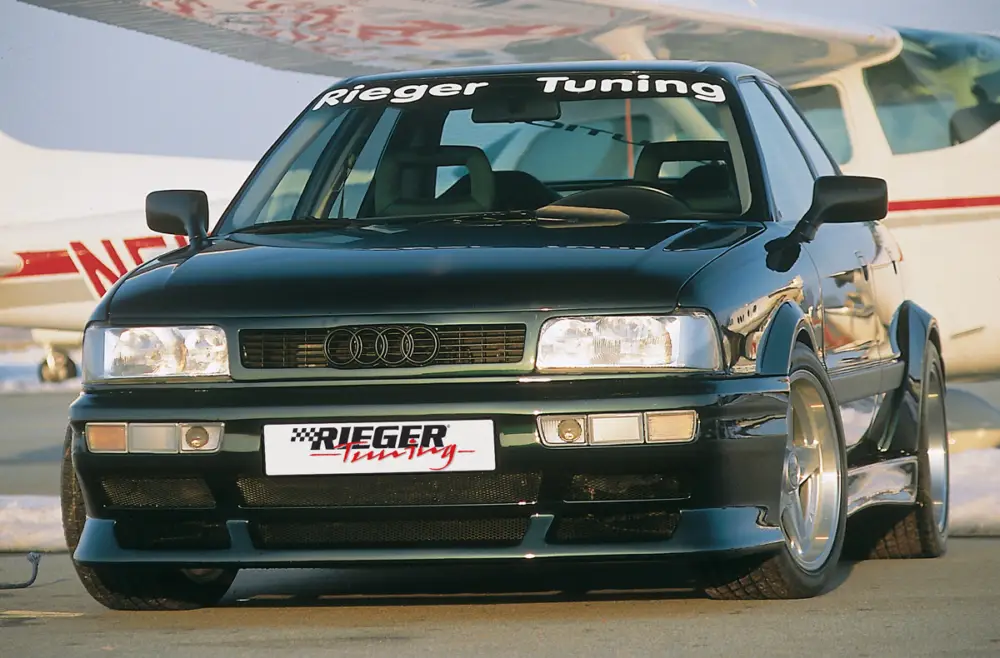 Rieger blatník widebody II pro Audi 80 89 sedan, GFK (laminát), mont. strana pravá Jen Po Omezenou Doba