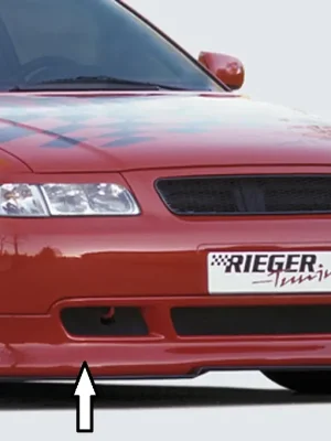 Cenový Hit Rieger spoiler pod přední nárazník pro Audi A3 8L 3-dvéř., 5-dvéř., plast ABS bez povrchové úpravy, r.v. 09/1996-1999