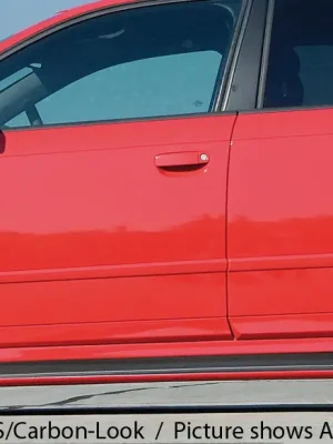 Top Prodej Rieger boční práh mont. strana pravá pro Audi A4 8E avant, sedan po faceliftu, r.v. 11/00-10/04, 11/04-, plast ABS bez povrchové úpravy, s prolisem a výřezem