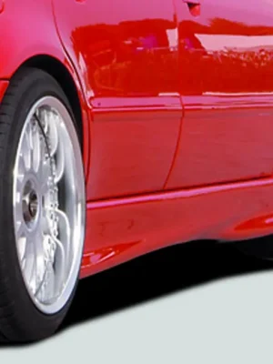 Nízká Cena Rieger boční práh mont. strana pravá pro Audi A4 B5 avant, sedan, r.v. 11/94-98, 99-12/00, plast ABS bez povrchové úpravy, "deep version"