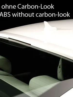 Rieger patka na zadní okno pro Audi A5 B8, B81 kupé vč. faceliftu, 06/07-07/11, 10/11-06/16, plast ABS s povrchovou úpravou Carbon-Look Nejlepší Cena