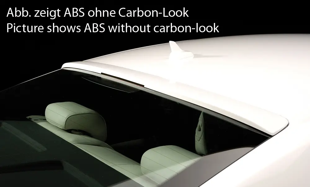 Rieger patka na zadní okno pro Audi A5 B8, B81 kupé vč. faceliftu, 06/07-07/11, 10/11-06/16, plast ABS s povrchovou úpravou Carbon-Look Nejlepší Cena