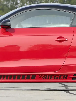 Rieger boční práh mont. strana levá pro Audi TT 8J kupé, roadster, r.v. 09/06-, plast ABS bez povrchové úpravy, s prolisem, s prolisem a dvěma výřezy Speciální Cena