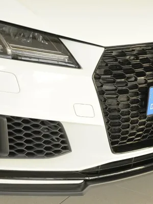 Rieger lipa pod přední nárazník pro Audi TT 8J-FV, 8S kupé, roadster po faceliftu, 09/18-, plast ABS bez povrchové úpravy Hit Sezóny