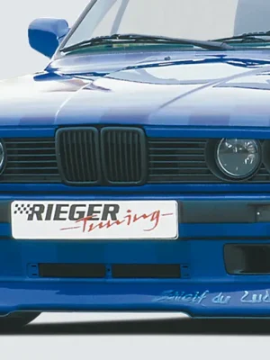 Rychlé Dodání Rieger spoiler pod přední nárazník pro BMW řada 3 E30 kabriolet, kupé, sedan, touring, plast ABS bez povrchové úpravy