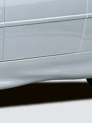 Sleva Rieger boční práh mont. strana pravá pro BMW řada 3 E46 kabriolet, kupé vč. faceliftu, r.v. 02/02-, 02/98-12/01, plast ABS bez povrchové úpravy