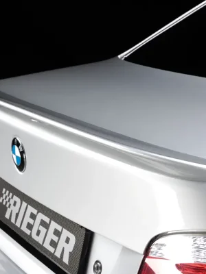 Rieger lišta na hranu víka kufru pro BMW řada 5 E60 sedan vč. faceliftu, PUR (polyuretan) Akce