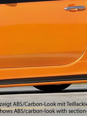 Objednat Nyní Rieger boční práh mont. strana levá pro Fiat 500 312 2-dvéř., r.v. 10/07-, plast ABS bez povrchové úpravy, s prolisem a výřezem