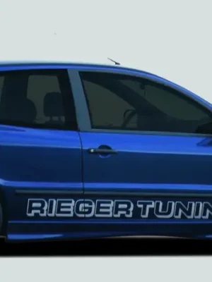 Finální Výprodej Rieger boční práh Infinity mont. strana pravá pro Fiat Bravo , plast ABS bez povrchové úpravy