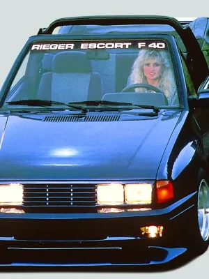 Rieger boční díl widebody II pro Ford Escort 3 kabriolet, 00/82-00/88, GFK (laminát), mont. strana pravá Cenový Hit