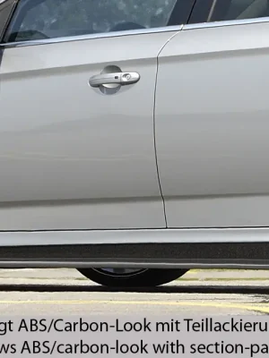 Ihned K Objednání Rieger boční práh SG-Design mont. strana pravá pro Ford Mondeo BA7 combi, fastback, sedan vč. faceliftu, r.v. 03/07-09/10, 10/10-09/14, plast ABS bez povrchové úpravy, s prolisem a výřezem