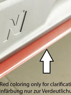 Akční Nabídka Rieger spoiler pod boční práh mont. strana pravá pro Hyundai i30 N-Performance PDE 5-dvéř. (fastback), 5-dvéř. (hatchback), r.v. 07/17-, plast ABS bez povrchové úpravy