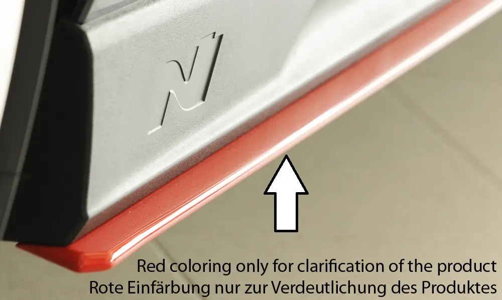 Akční Nabídka Rieger spoiler pod boční práh mont. strana pravá pro Hyundai i30 N-Performance PDE 5-dvéř. (fastback), 5-dvéř. (hatchback), r.v. 07/17-, plast ABS bez povrchové úpravy