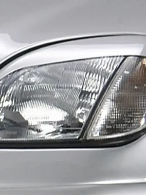Bezpečná Platba Rieger mračítka světlometů pro Mercedes SLK R170, plast ABS bez povrchové úpravy