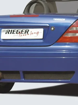 Finální Výprodej Rieger spoiler pod zadní nárazník pro Mercedes SLK R170 roadster r.v. 01/01-, plast ABS bez povrchové úpravy, r.v. 01/2001-